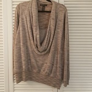 INC cowl neck sweater